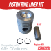 PISTON RING LINER KIT FOR ALLIS CHALMERS / PERKINS A4.236 W/ LINER OD 4.103" U5MK0286 B3169 