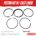 PISTON KIT W/ CAST LINER FOR ALLIS CHALMERS 160 AD3.152 - U5MK0034