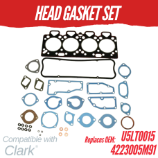 HEAD GASKET SET FOR CLARK - PERKINS A4.236 - U5LT0015 / 4223005M91