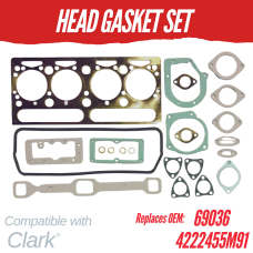 HEAD GASKET SET FOR CLARK  69036 4222455M91 A4.203 CY30-40-55 CY40-60 C60-70-80 