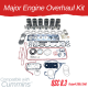 MAJOR ENGINE OVERHAUL KIT FOR CUMMINS QSC 8.3 PISTON # 2106/3446 WITH LINER LENGTH 9.212" x 5.152" DIAMETER AT FLANGE LINER