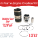 INFRAME ENGINE OVERHAUL KIT FOR CUMMINS 6CTA 8.3 PISTON # 3164 WITH LINER LENGTH 9.212" & 5.152" DIAMETER AT FLANGE