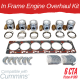 INFRAME ENGINE OVERHAUL KIT FOR CUMMINS 6CTA 8.3 PISTON # 9161 WITH LINER LENGTH 9.212" x 5.152" DIAMETER AT FLANGE LINER