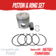 PISTON & RING SET FOR FORD 201 CID DIESEL REPLC: 81877563