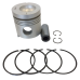 PISTON & RING SET FOR FORD 201 CID DIESEL REPLC: 81877563