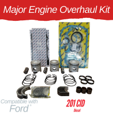 MAJOR ENGINE OVERHAUL KIT FOR FORD 201 CID DIESEL 4000 4600 4610 4610SU 4630 