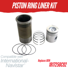 PISTON RING LINER KIT FOR INTERNATIONAL-NAVISTAR DT360 REPLC: 1817250C92