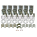 MAJOR ENGINE OVERHAUL KIT FOR INTERNATIONAL / NAVISTAR DT414 - 915 1066 1086 E200 