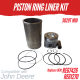PISTON KIT FOR JOHN DEERE 3029T MID - POWERTECH TURBO 5400 8875 REPLC: RE67426 RE61270