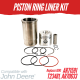 PISTON KIT FOR JOHN DEERE 3.152D 4.202 6.303D LATE 450 540 699 710 1020 2120 REPLC: AR71591 