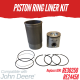 PISTON KIT FOR JOHN DEERE 3.179D 3029D 4.239D 4039D 6.359D 6059D REPLC: RE30250 RE24458