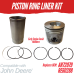 PISTON KIT FOR JOHN DEERE 6.466T/A EARLY ESN 4640 6622 8450 REPLC: AR72079 RE60288 AR93629