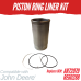 PISTON KIT FOR JOHN DEERE 6.466T/A EARLY ESN 4640 6622 8450 REPLC: AR72079 RE60288 AR93629