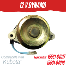 DYNAMO 12V FOR KUBOTA PERMANENT MAGNET ALTERNATOR REPLC: 15531-64017