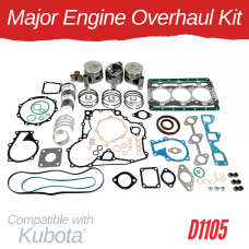 MAJOR ENGINE REBUILD KIT FOR KUBOTA D1105