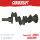 Crankshaft (Key Nose & Rope Seal) for Landini