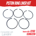 PISTON RING LINER KIT FOR LANDINI / PERKINS A4.236 W/ LINER OD 4.103" U5MK0286 B3169