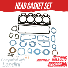 HEAD GASKET SET FOR LANDINI - PERKINS A4.236 / A4.248 - U5LT0015 / 4223005M91