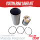 3 RING PISTON RING LINER KIT FOR MASSEY FERGUSON / PERKINS A4.248 LATE  CK2481 - 194 275 290