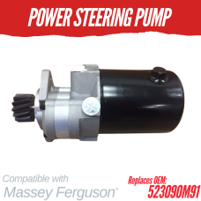 POWER STEERING PUMP FOR MASSEY FERGUSON 30 40B 50A 65 165 255 3165 REPLC: 523090M91