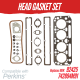 HEAD GASKET SET FOR PERKINS 4.108 445 4600 E146 L555 M434-4 REPLC: 92425 83416 742894M91