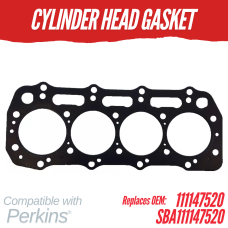 CYLINDER HEAD GASKET FOR PERKINS 104-19 - 1.995L DISPLACEMENT  REPLC: SBA111147520, 111147520