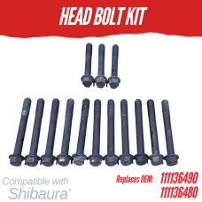 HEAD BOLT KIT FOR SHIBAURA N843-C, N843-D, N843L 111136480 / 111136490