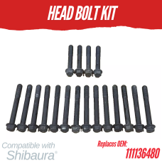 HEAD BOLT KIT FOR SHIBAURA N844, N844L-C, N844T, N844LT-C, N844L-D 111136480 / 111136490