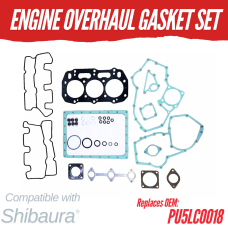 ENGINE OVERHAUL GASKET SET  FOR SHIBAURA - N843 / N843-C / N843L 