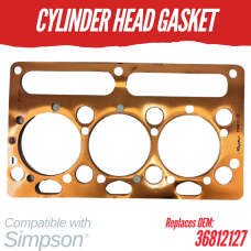 CYLINDER HEAD GASKET FOR TAFE 35 DI & 45 DI TRACTOR WITH SIMPSON S324 & S325