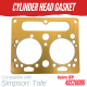TAFE 25 DI & 30 DI TRACTOR WITH SIMPSON S217 ENGINE HEAD GASKET 49S20086