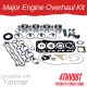 MAJOR ENGINE REBUILD KIT FOR YANMAR 4TNV98T TURBO PISTON NUMBER 129928-22080