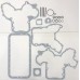 MAJOR ENGINE OVERHAUL KIT FOR CATERPILLAR 3034 